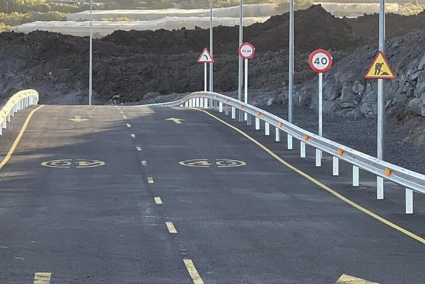 El Cabildo de La Palma cerrará “hasta nuevo aviso” la carretera La Laguna – Las Norias