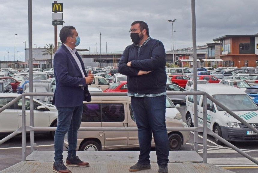 Cuestionan el proyecto de construcción de un aparcamiento desmontable en el Puerto de Santa Cruz de La Palma
