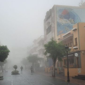 Alerta por lluvias este miércoles en La Palma
