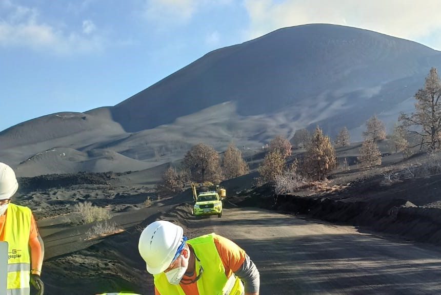 Denuncian la “posible comercialización de material de las coladas” sin autorización de los propietarios de las parcelas