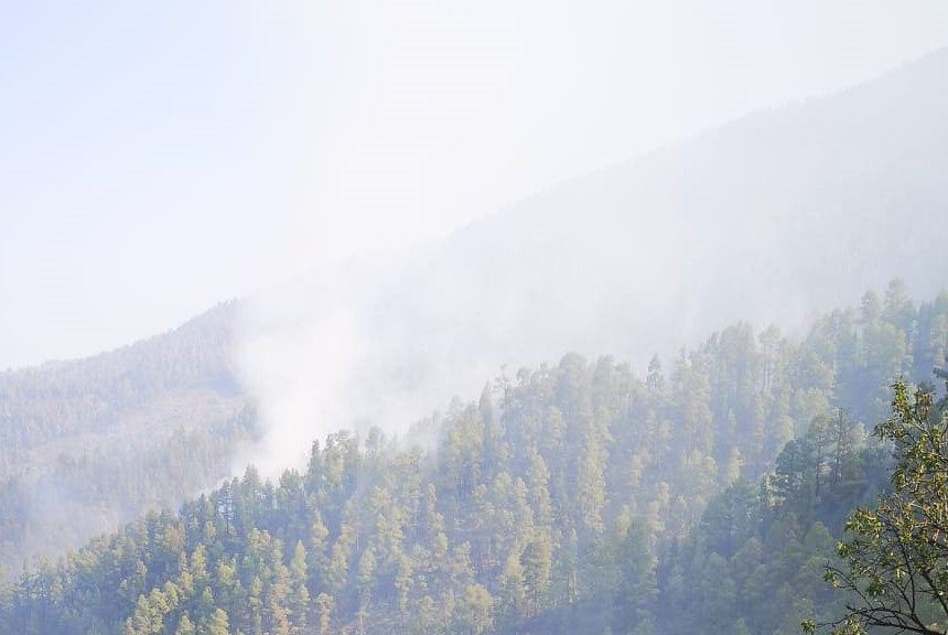 Desde hoy aumentan las temperaturas máximas y las mínimas en la zona del incendio