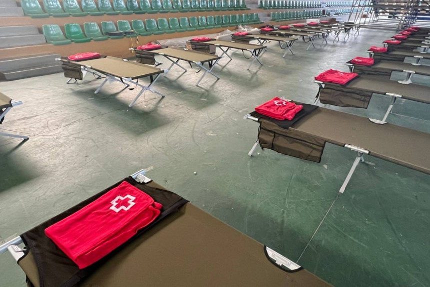 147 personas evacuadas pasaron la noche en los recursos habilitados por el Cabildo