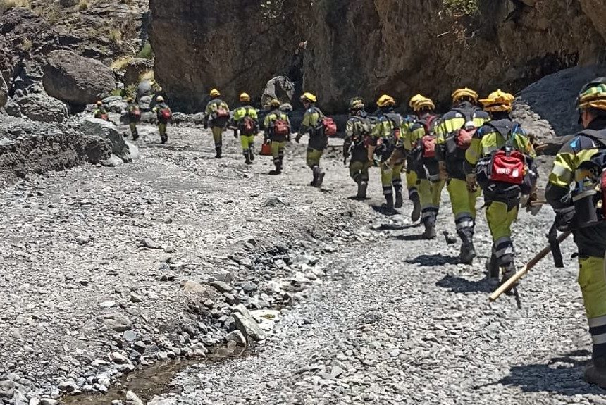 El fuego en la Caldera se espera dar por controlado a lo largo del día