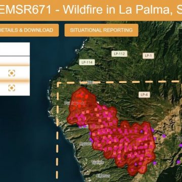 El incendio iniciado en Puntagorda, tras quemar 4.675 hectáreas y provocar la evacuación de más de 4.000 personas, fuera de control
