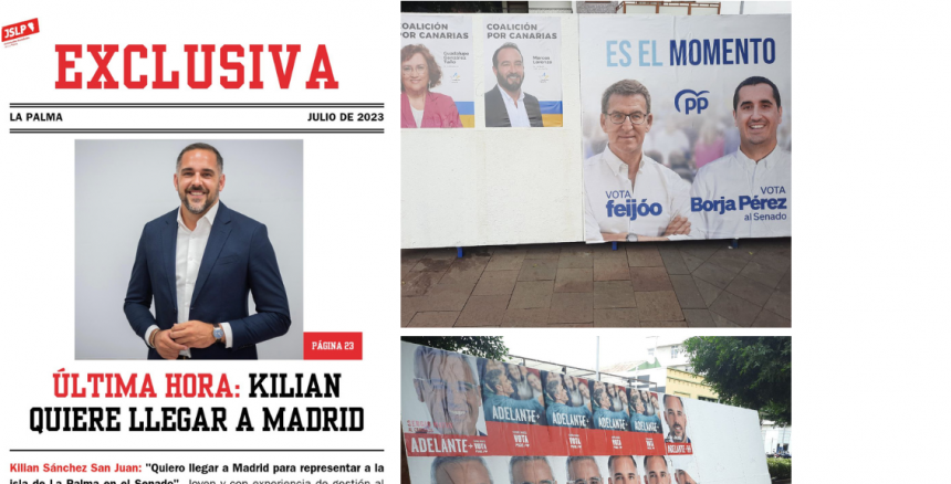 Crónica: Una campaña electoral de baja intensidad marcada por el incendio de Puntagorda