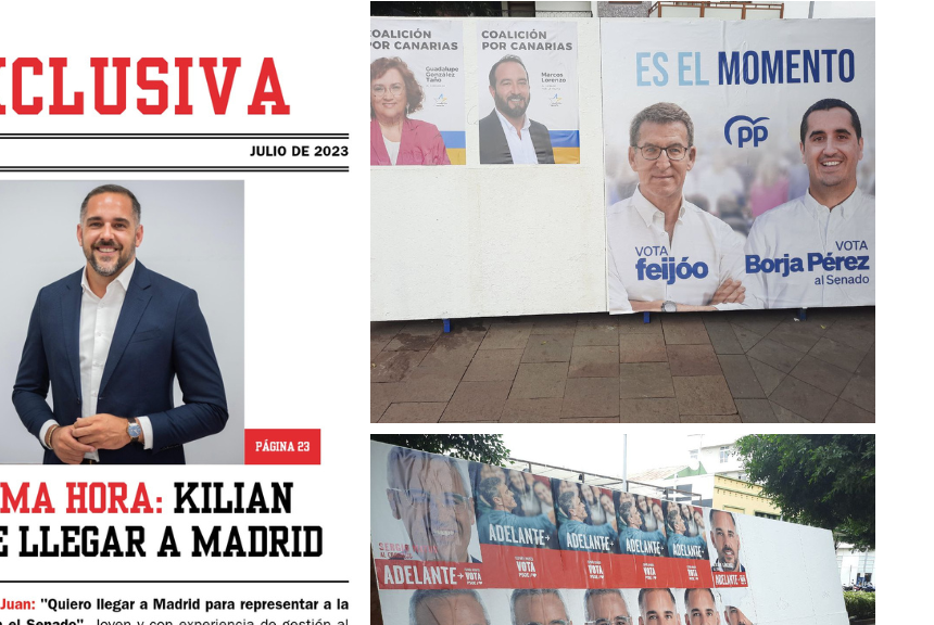 Crónica: Una campaña electoral de baja intensidad marcada por el incendio de Puntagorda