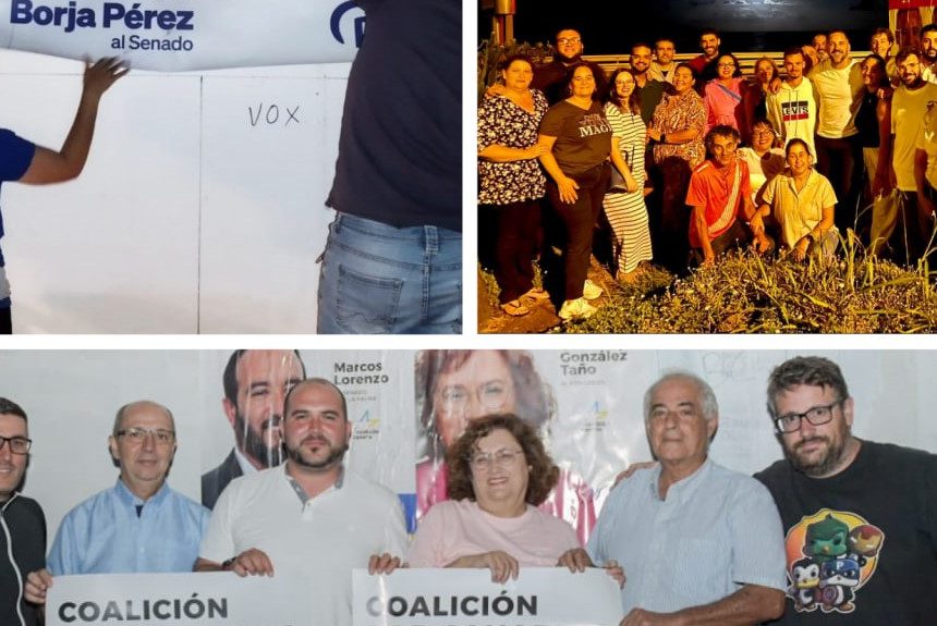 Comienza la campaña electoral del 23-J con la pegada de carteles