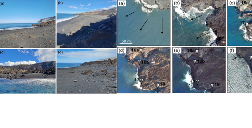 La erupción de 2021 en Cumbre Vieja creó 34 nuevas playas, según una investigación de la ULPGC