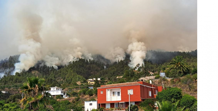 La dirección de la emergencia ordena la evacuación del municipio de Puntagorda