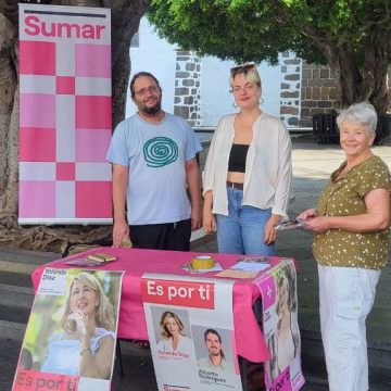 Sumar mejora los resultados obtenidos por la izquierda en La Palma en las municipales