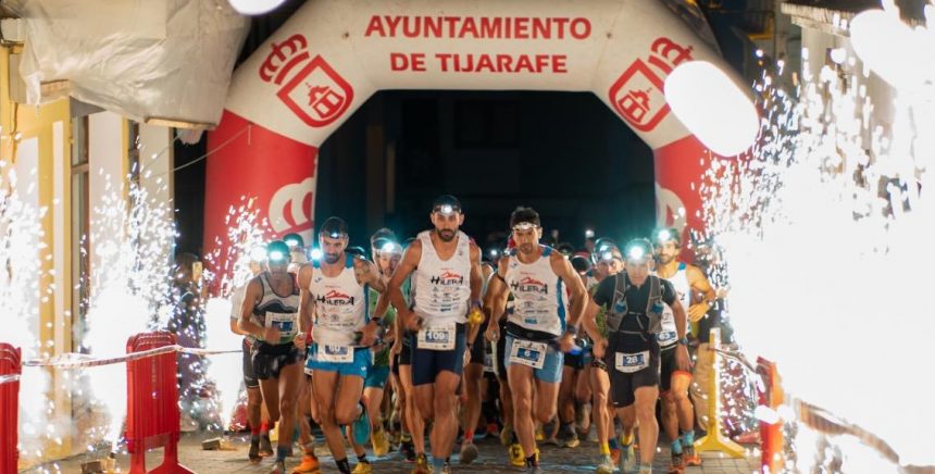 Agustín David Reyes y Silvia Caso vencedores de los 25 km. en la XI Full Moon Trail de Tijarafe