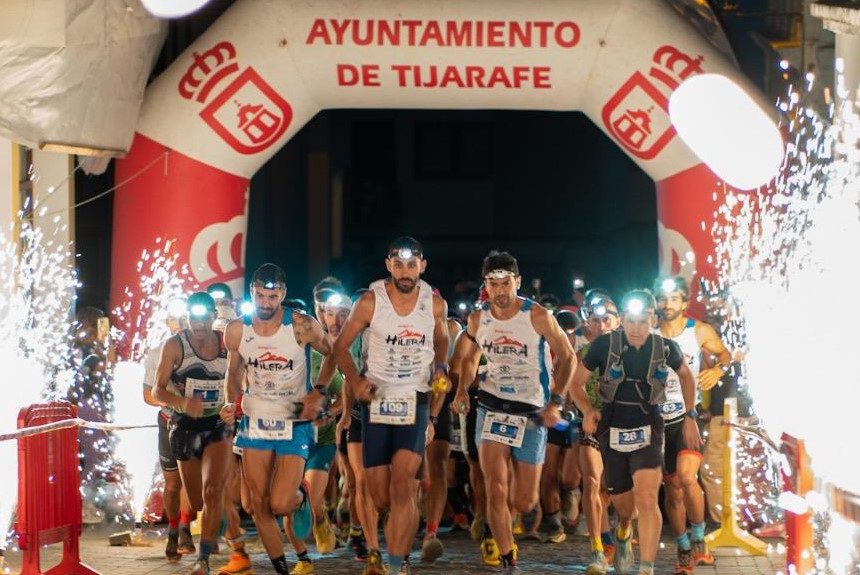 Agustín David Reyes y Silvia Caso vencedores de los 25 km. en la XI Full Moon Trail de Tijarafe