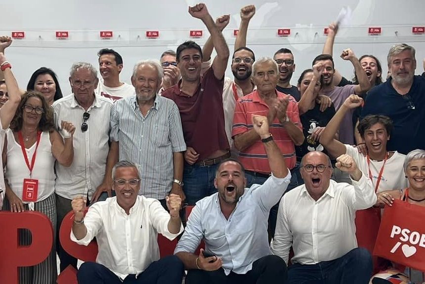 El PSOE, ganador del 23-J en La Palma