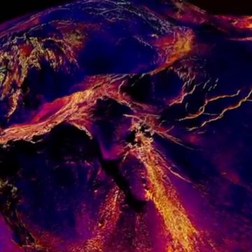 La Asociación Tierra Bonita entrega a 112 familias afectadas del volcán imágenes térmicas de sus propiedades en las coladas
