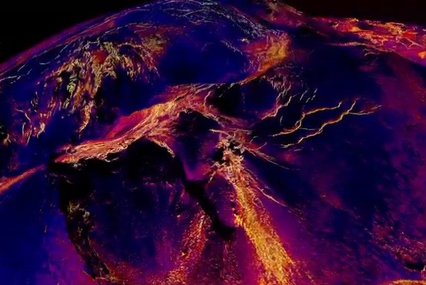 La Asociación Tierra Bonita entrega a 112 familias afectadas del volcán imágenes térmicas de sus propiedades en las coladas