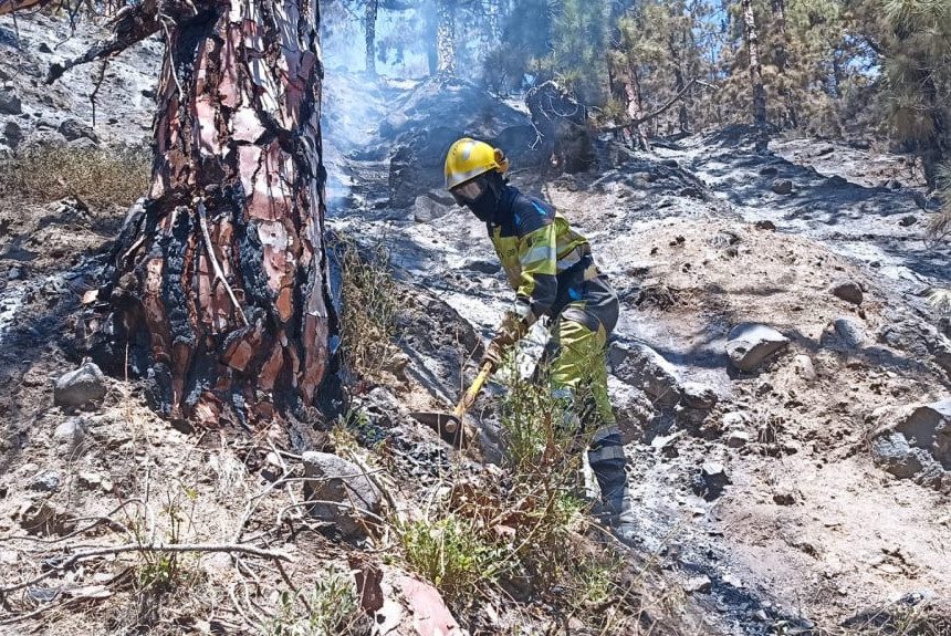 Los afectados de Puntagorda y Tijarafe por el incendio tienen hasta el 11 de agosto para declarar los daños sufridos en sus ayuntamientos
