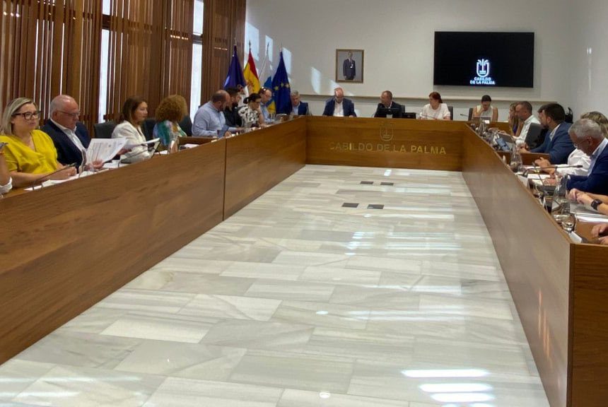 CC apoya al PP en el Cabildo de La Palma en su rechazo a una amnistía en Cataluña