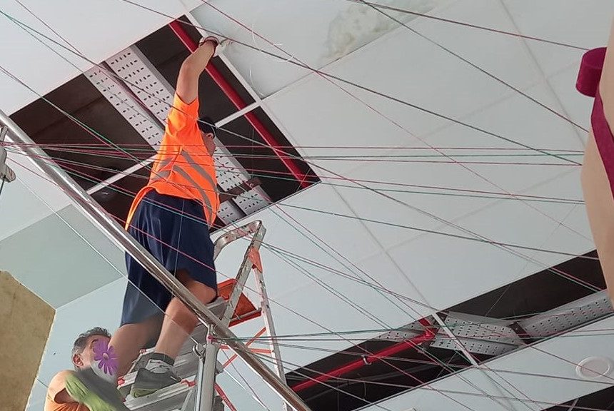 FORMATO TECHO CEIP MARIELA CACERES Tres días sin clases en el Mariela Cáceres de Los Llanos como consecuencia de los desperfectos ocasionados por la lluvia