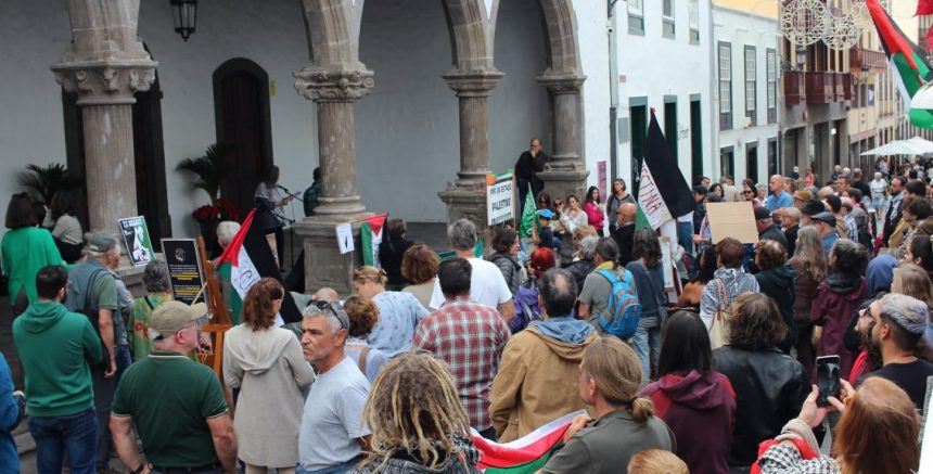La Palma se sumó a la jornada de denuncia del genocidio del pueblo palestino