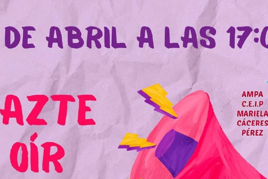 FORMATO MANIFESTACION CEIP MARIELA Convocan una manifestación tras suspenderse de nuevo las clases por las lluvias en el Mariela Cáceres