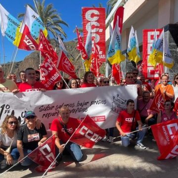 Santa Cruz de La Palma acoge la concentración de los sindicatos del 1 de mayo