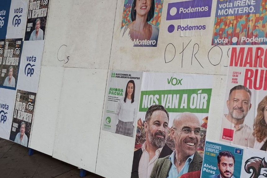 FORMATO CARTELES ELECCIONES EUROPEAS 9J 90.013 electores están llamados en La Palma a las urnas este domingo para participar en las elecciones al Parlamento Europeo