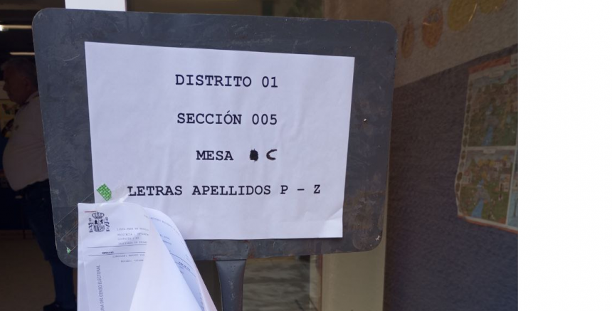 La participación en las elecciones europeas alcanza solo el 30% en La Palma a las 17:00 horas