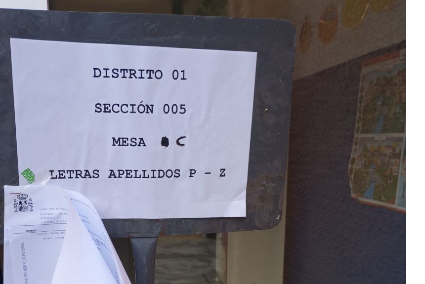 FORMATO PARTICIPACION EUROPEAS TARDE La participación en las elecciones europeas alcanza solo el 30% en La Palma a las 17:00 horas