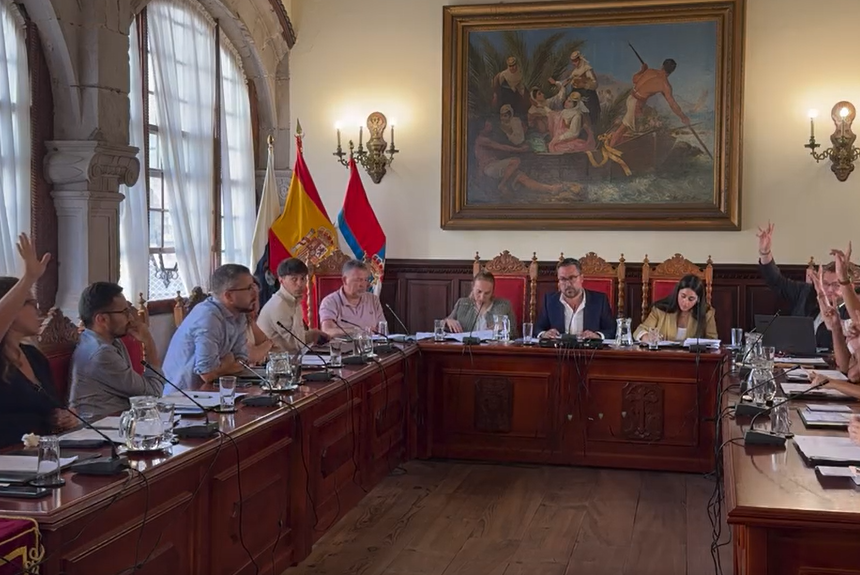 FORMATO PLENO SPC CC en Santa Cruz de La Palma vota en contra de la propuesta del PP para la Autoridad Portuaria