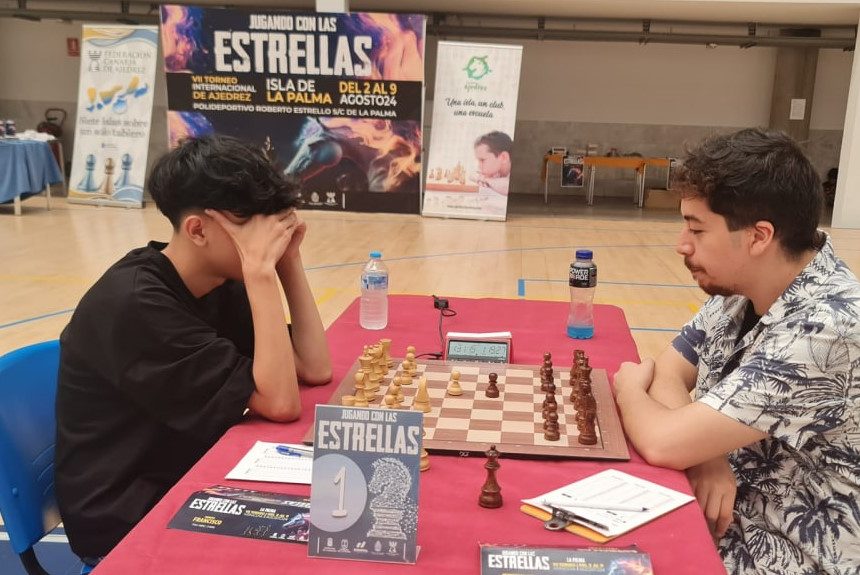 FORMATO JUGANDO CON LAS ESTRELLAS 2024 El chileno Cristóbal Henríquez, vencedor del VII Torneo de Ajedrez ‘Jugando con las Estrellas’