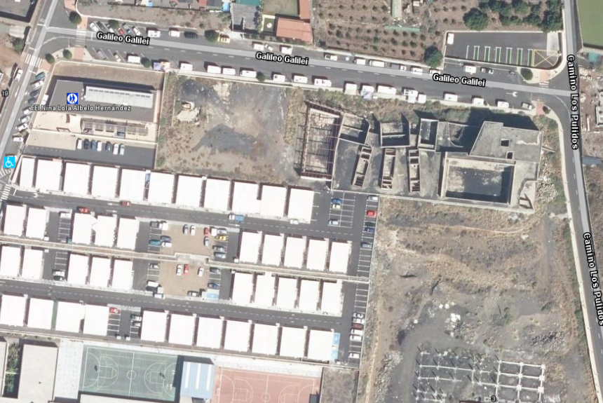 El Ayuntamiento de Los Llanos le corta la luz a las caravanas instaladas desde el comienzo del volcán en la zona de El Jable