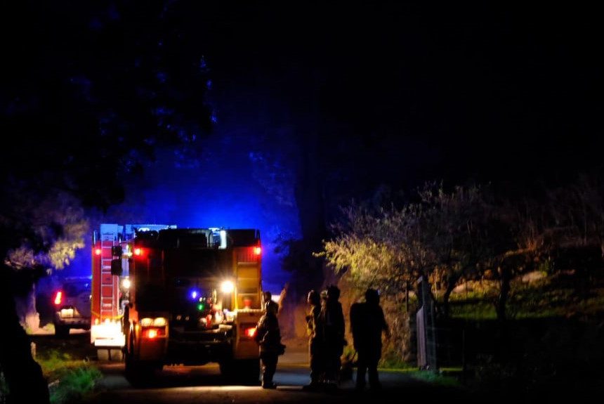 El incendio de El Paso se encuentra perimetrado y ha afectado a unas 7 hectáreas