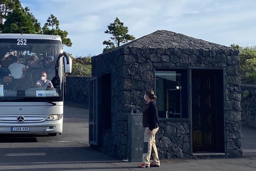 El Centro de Visitantes del Volcán de San Antonio cerró 2024 con unas 75.000 visitas y más de medio millón de euros en ingresos