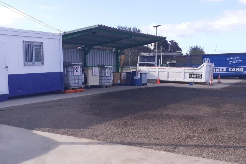 FORMATO PUNTO LIMPIO PROVISIONAL El Cabildo trasladará el punto limpio provisional de Los Llanos de Aridane a la zona de Los Pedregales