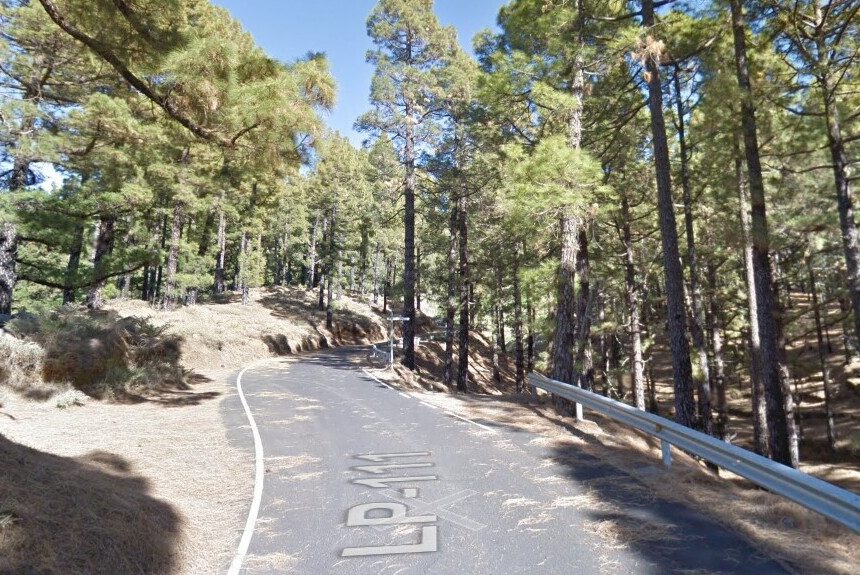 Tráfico restringido en la LP-111 Briesta-Garome durante dos semanas por trabajos de limpieza