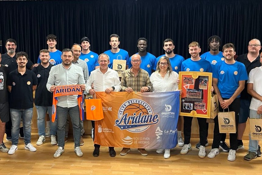 FORMATO CB ARIDANE RECEPCION El CB Aridane buscará el ascenso a Segunda FEB ante Logrobasket, Jaén y CB Alginet