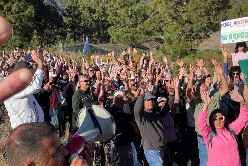 La Plataforma El Riachuelo-La Graja considera “grave” que el Ayuntamiento de El Paso no informara sobre la renovación de la licencia para extraer áridos