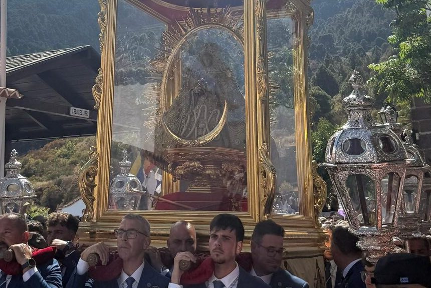 La Virgen de las Nieves espera en La Encarnación su Entrada Triunfal en Santa Cruz de La Palma