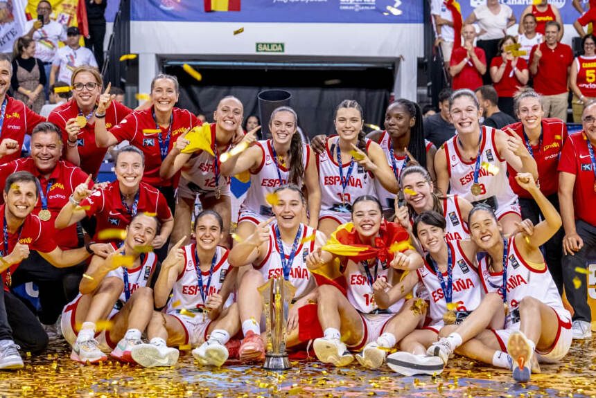 España, campeona del Eurobasket Sub-18 femenino disputado en La Palma