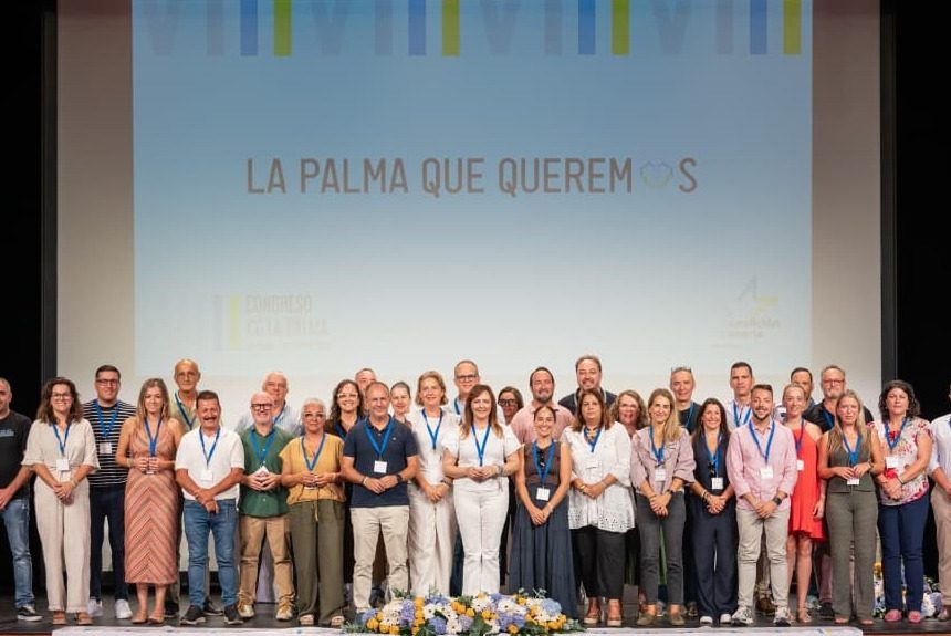 CC reelige a Nieves Lady Barreto como secretaria general en La Palma