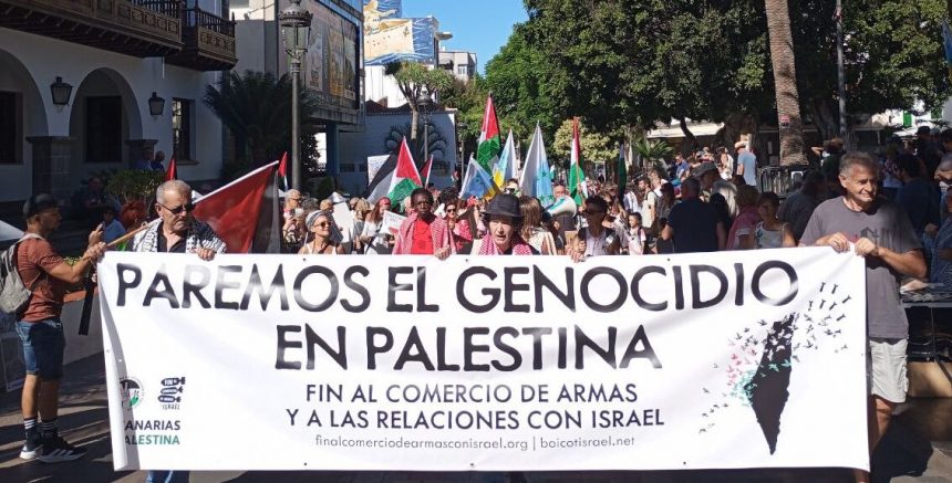 La Palma vuelve a movilizarse en solidaridad con Palestina y contra el genocidio
