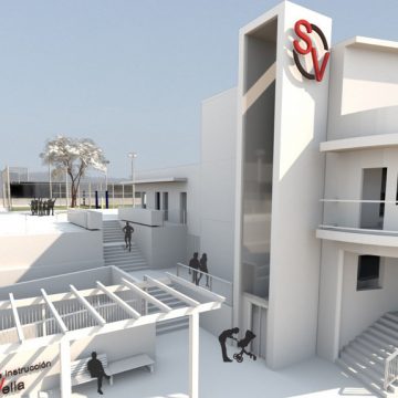 La Sociedad Velia presenta el anteproyecto de reconstrucción de su sede dañada por el volcán