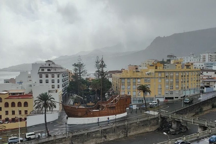 La borrasca Claudia dejó más de 100 litros por metro cuadrado el miércoles en distintos puntos de la isla