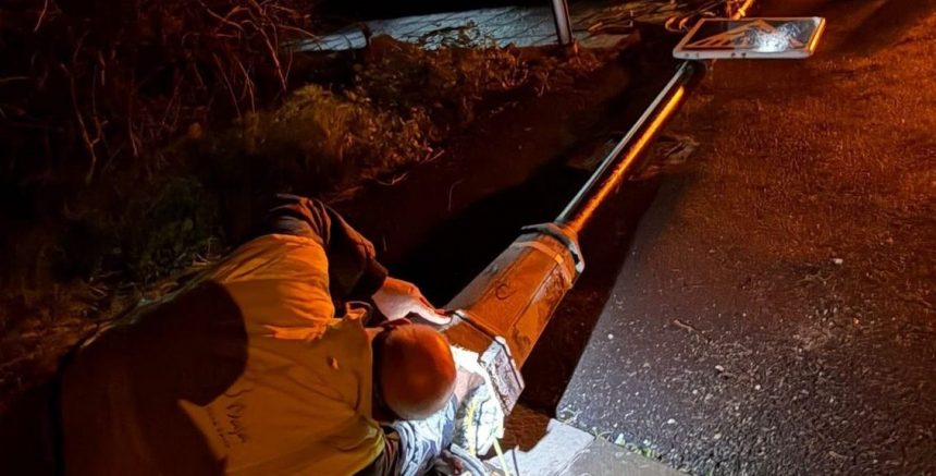 FORMATO FAROLA BREÑA BAJA La borrasca Emilia provoca rachas de viento de más de 100 km/h en La Palma