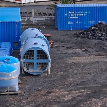 La desaladora de Breña Baja necesitará captar 6.250m³ de agua de mar al día para producir 2.500m³ para riego