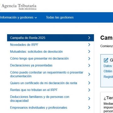 FORMATO RENTA 2025 La campaña de la renta prevé devolver 111 millones de euros en La Palma