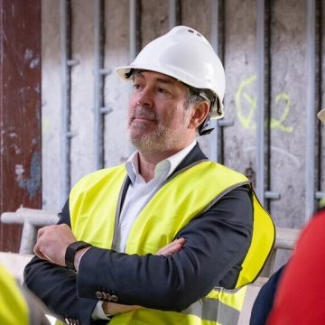 FORMATO CLAVIJO OBRAS EL PASO Fernando Clavijo destaca en El Paso el avance de las obras del Hotel Escuela y la plaza Francisca Gazmira