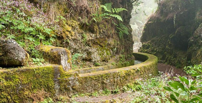 El Cabildo prevé terminar en junio las obras del sendero de Marcos y Cordero, cerrado desde diciembre de 2024