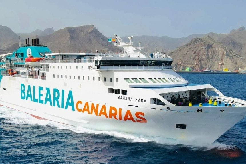 FORMATO BALEARIA CANARIAS Baleària no ofrece en su web salidas entre Santa Cruz de La Palma y Cádiz después del 26 de junio