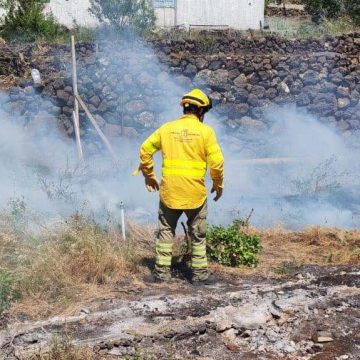 Alerta por riesgo de incendios en La Palma desde este martes por el primer episodio de calor del verano
